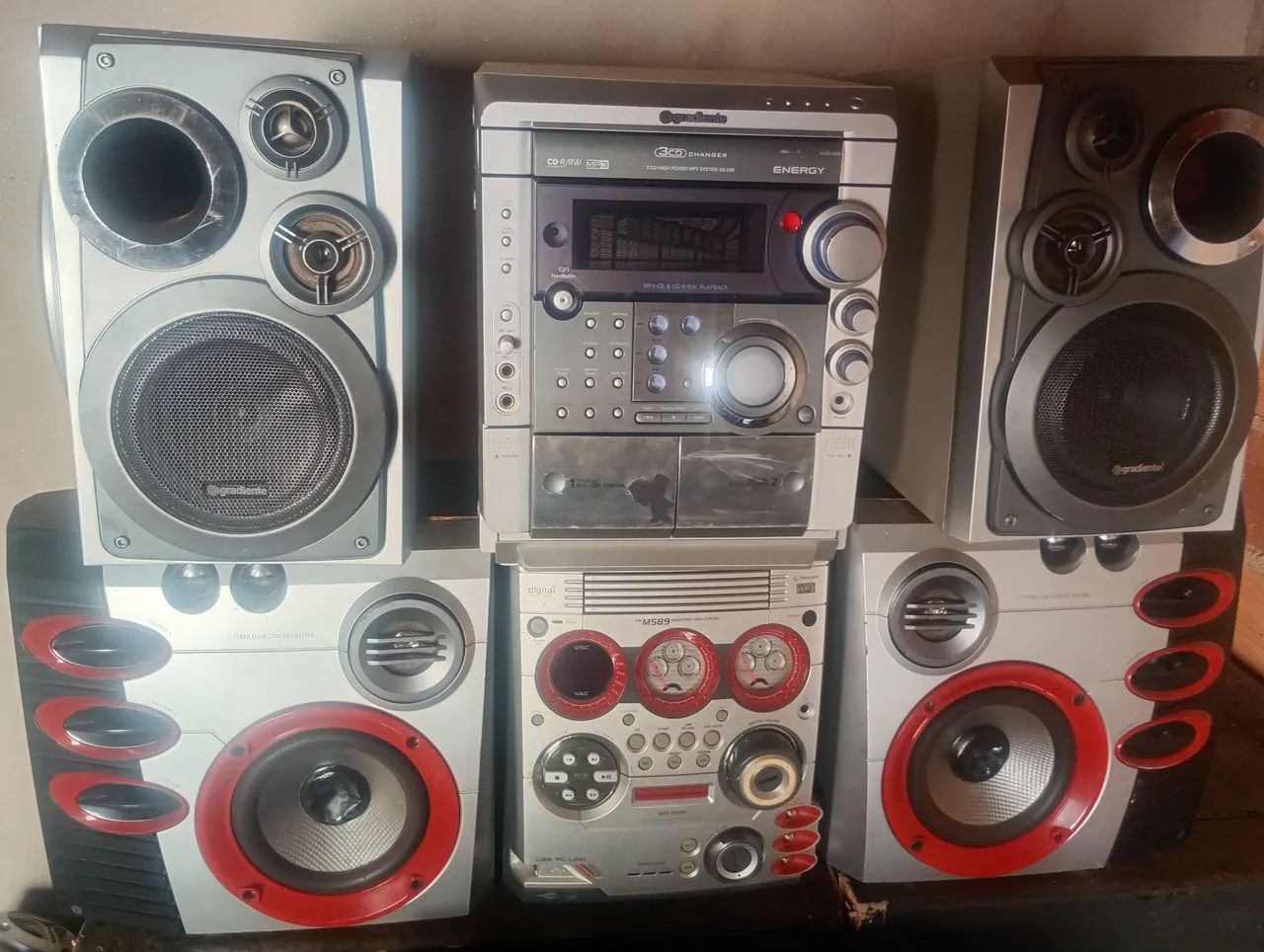 Vendo se todas micro system somente quem tiver interesse dispensas curioso