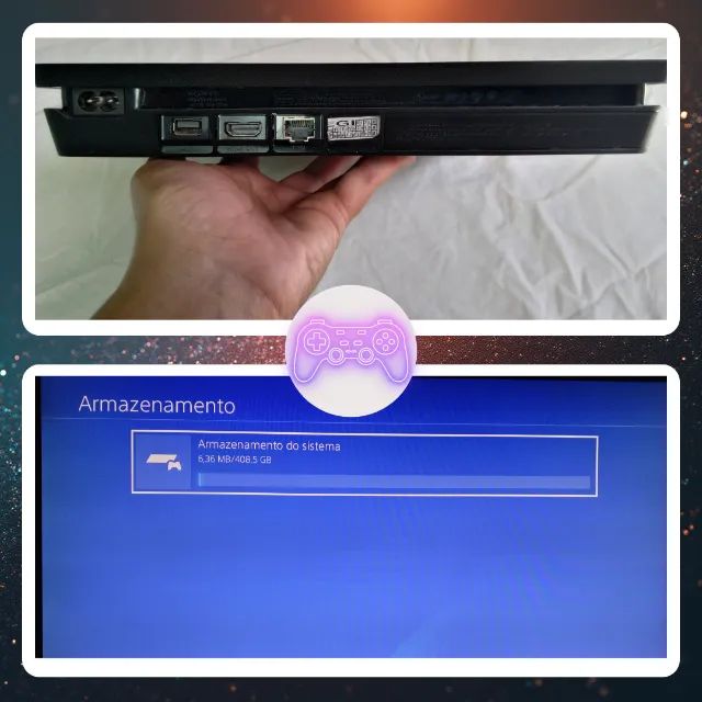 PlayStation 4 Slim 500GB Seminovo  - Foto 6