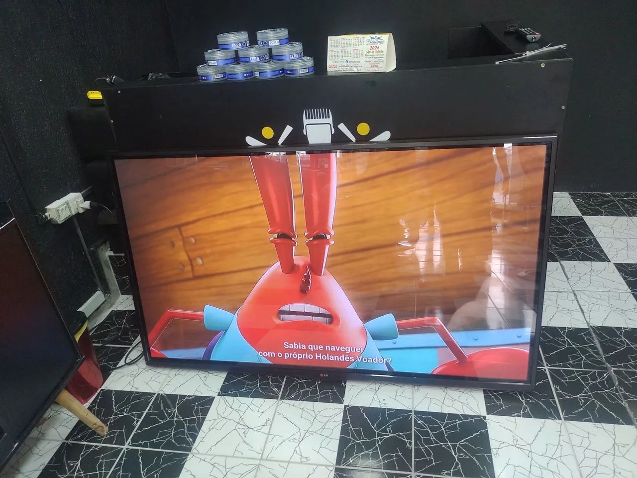 Vendo tv lg 65 polegadas top de linha em estado de nova conforme fotos obs. Nao e smartv  - Foto 3