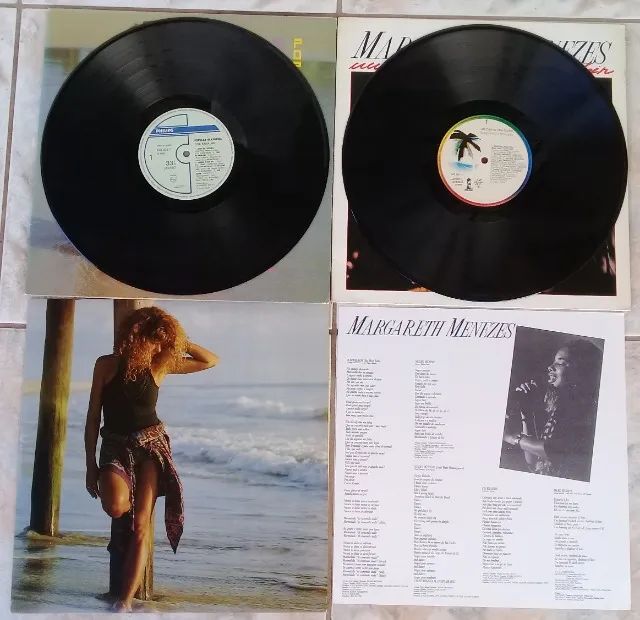 Elba Ramalho/Margareth Menezes(pacote 2 LPs) - Foto 3