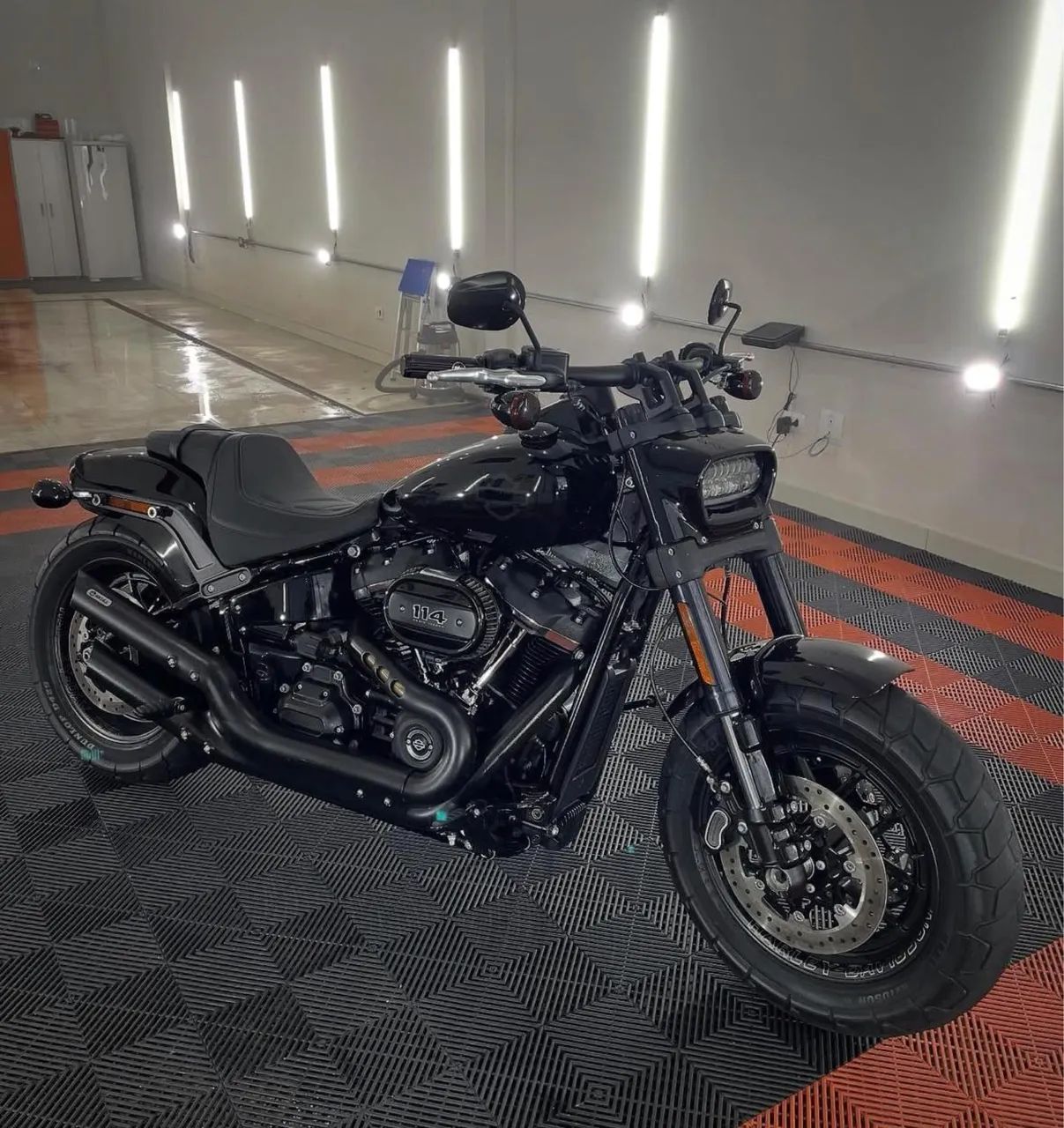 HARLEY DAVIDSON FAT BOB 114 2021 - impecável 