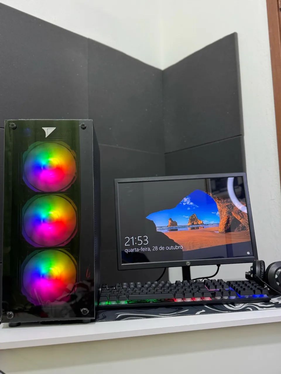 PC GAMER COMPLETO SEMI NOVO - Foto 5