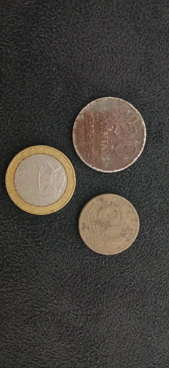 Moedas antigas no total são 10 moedas antigas - Foto 3