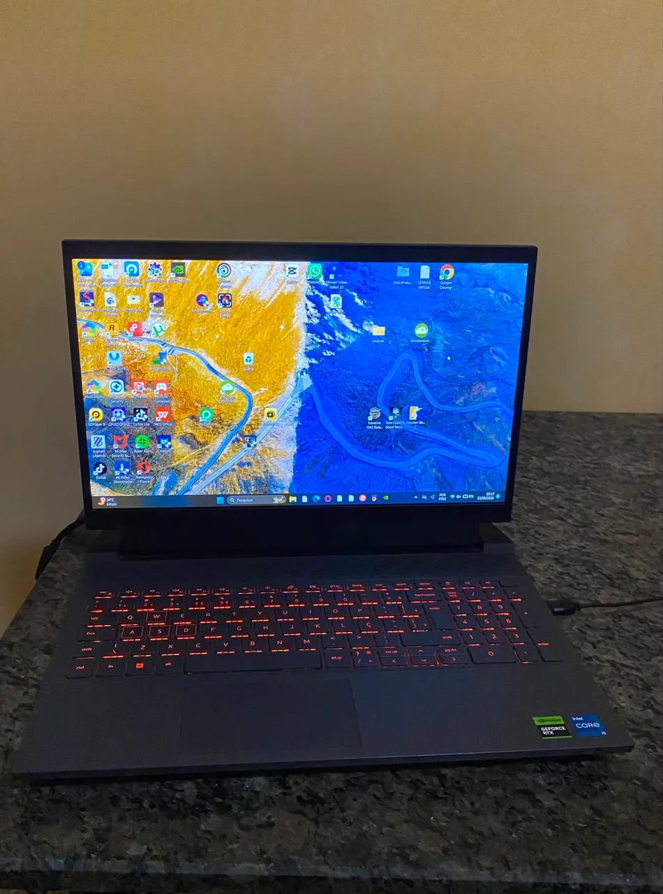 NOTEBOOK DELL i5 com RTX 3050 6GB 