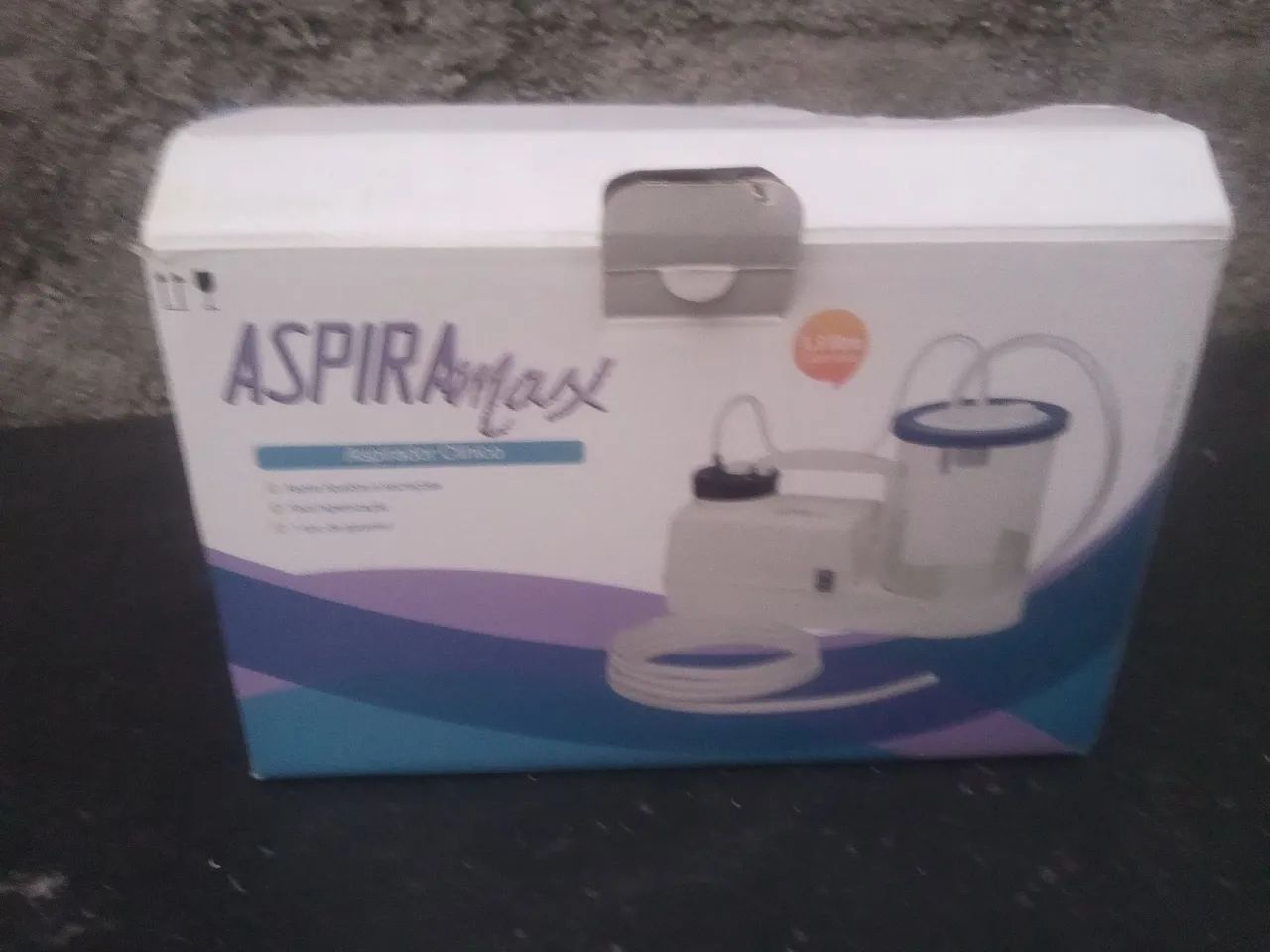 Aspirador Clínico Aspiramax 1,3L - Semi Novo - Usado Apenas 4 Vezes - Foto 5