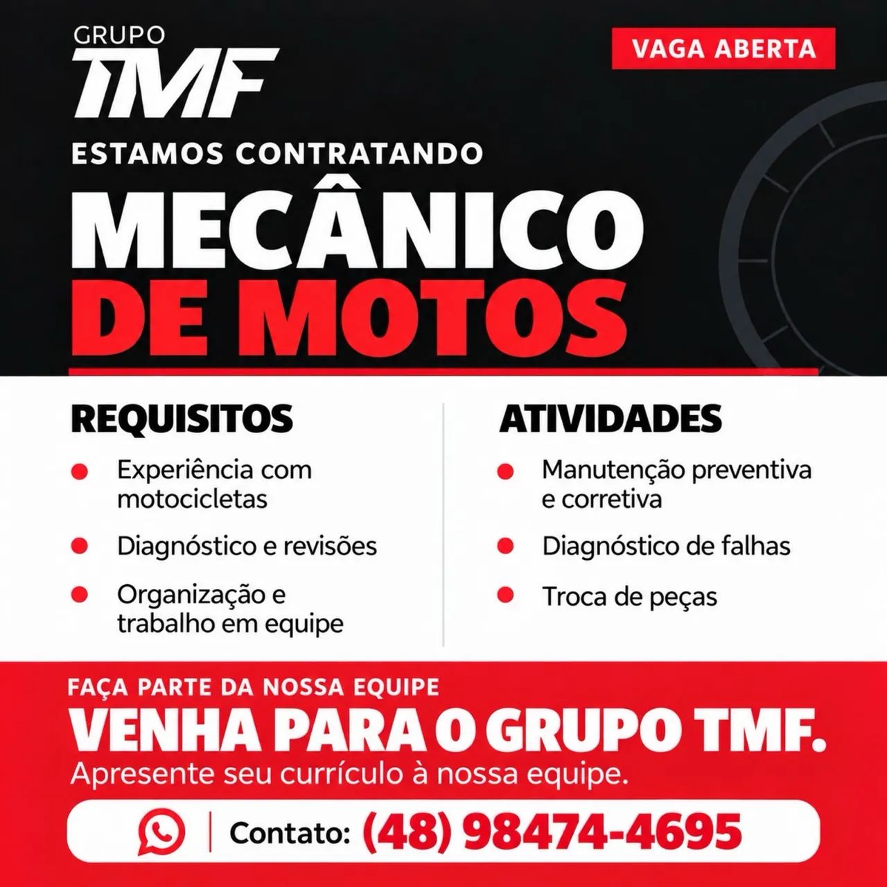 Mecânico Shineray Joinville 