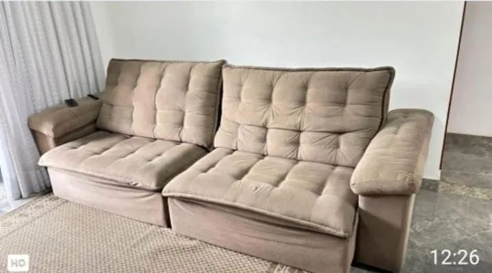 Sofá retratil 3 metros