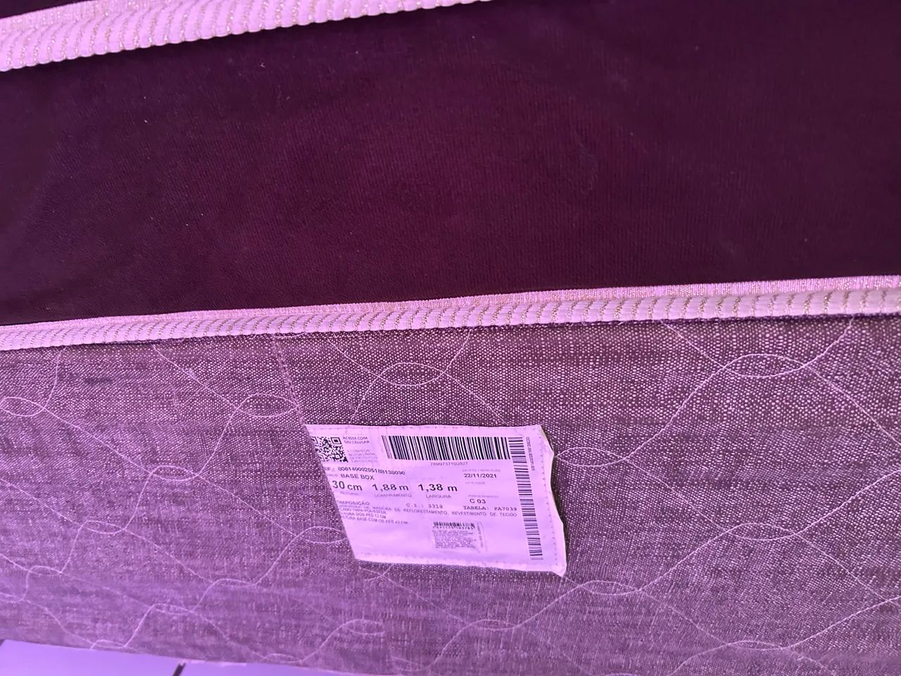 Vendo cama super conservada tamanho quem - Foto 2