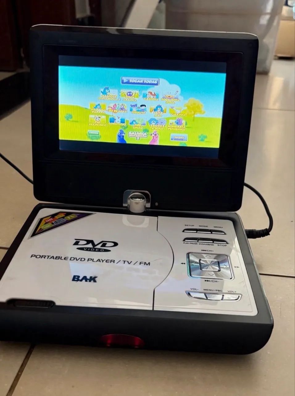 DVD portátil BAK