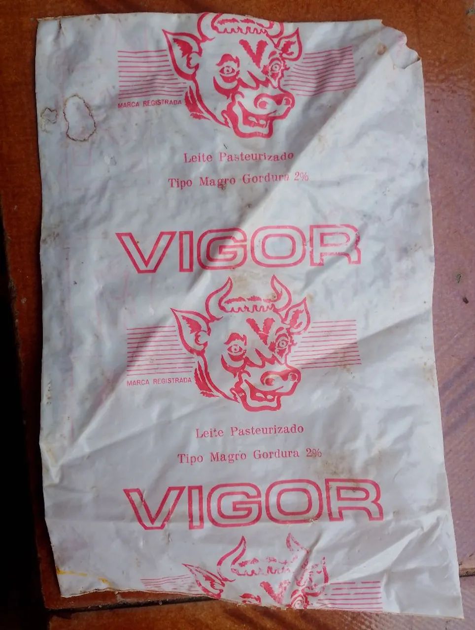 Saquinho de leite vigor antigo em bom estado  - Foto 2