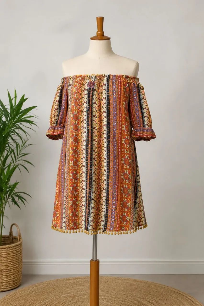 Vestido Estampado da Farm 