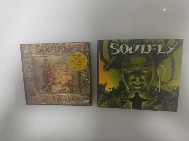 2 cds banda Soulfly (1 lacrado) - Foto 2