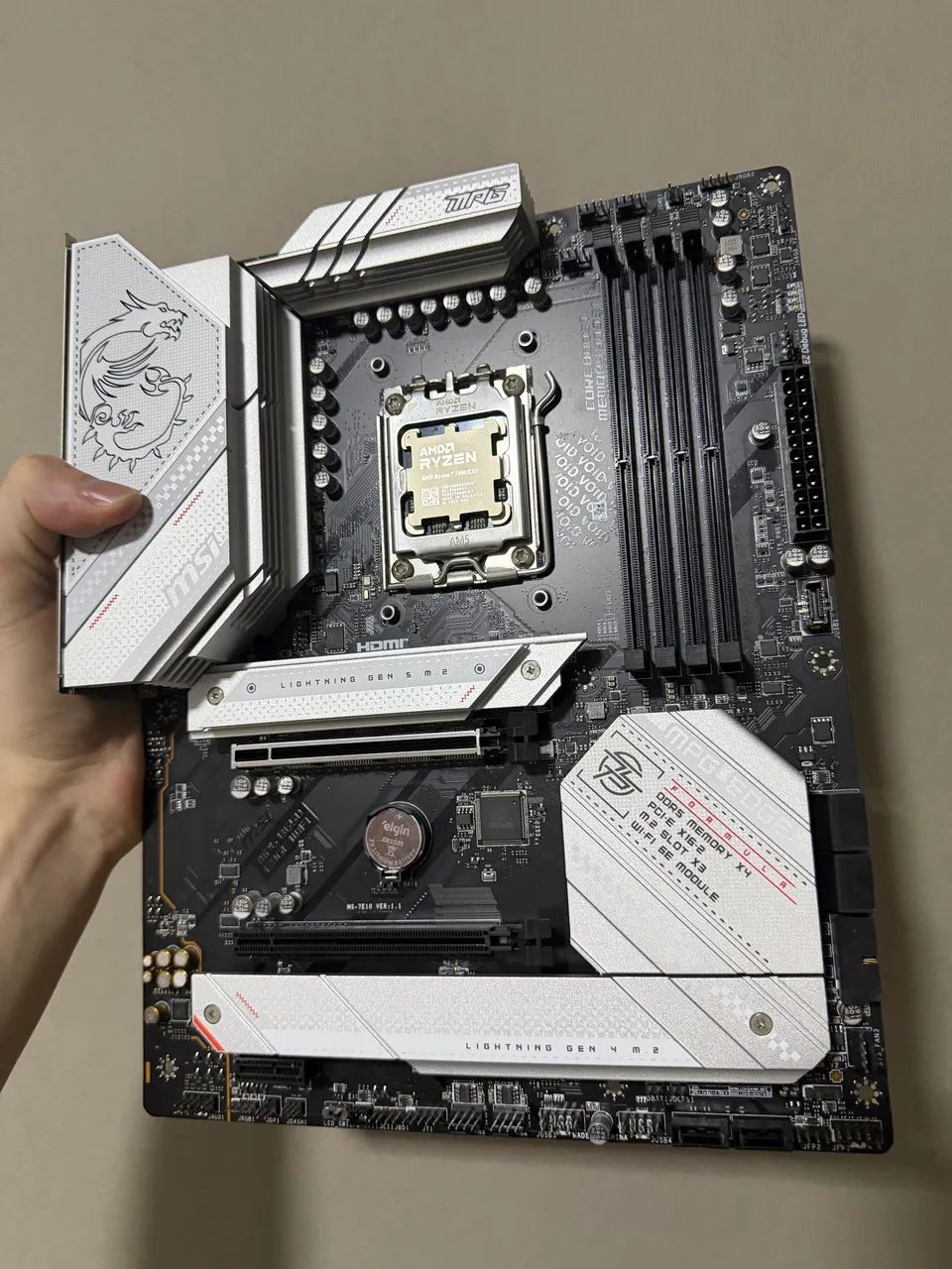 PLACA MÃE B650 MSI MPG EDGE WIFI - Foto 2