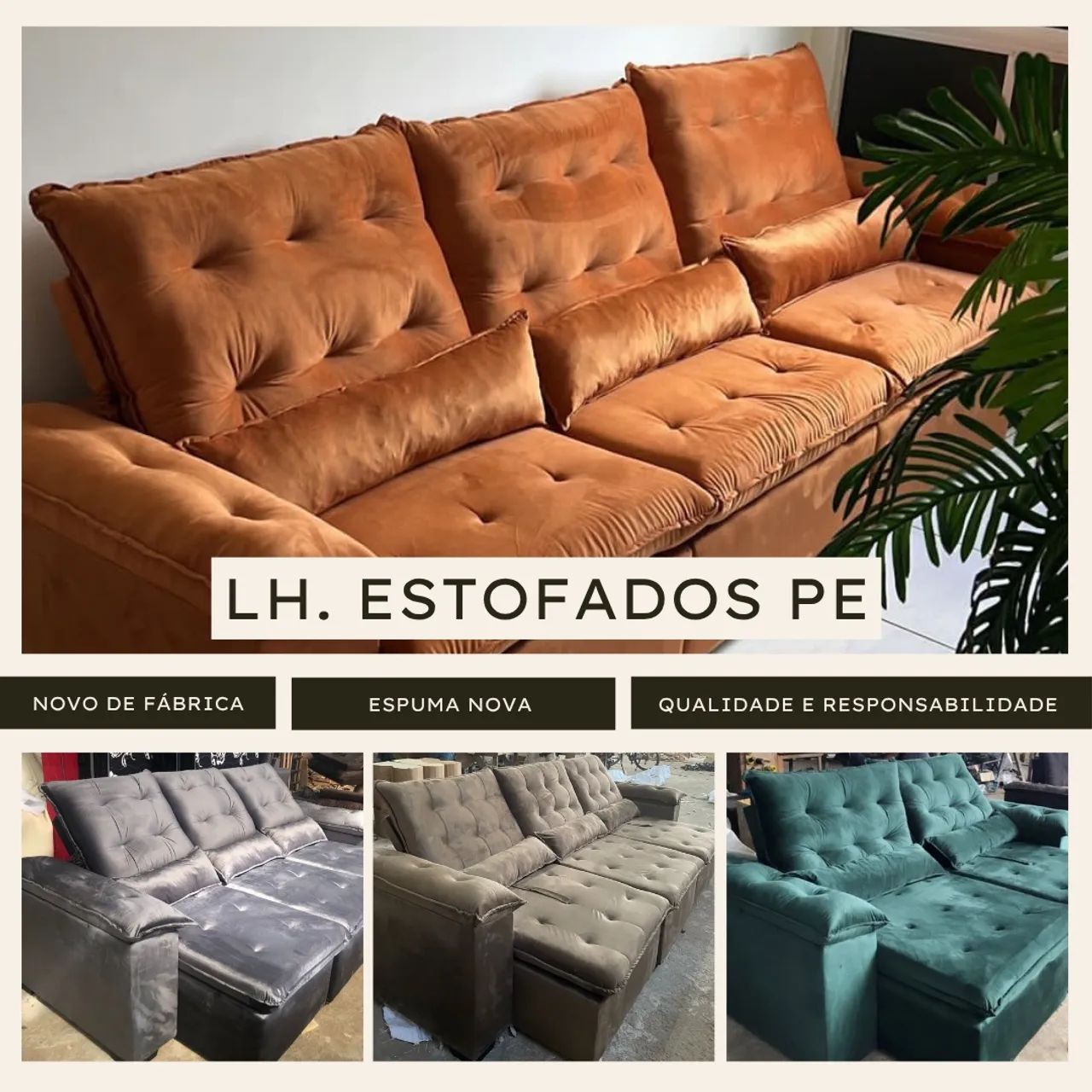 Fabricamos sofás sob encomenda  - Foto 5