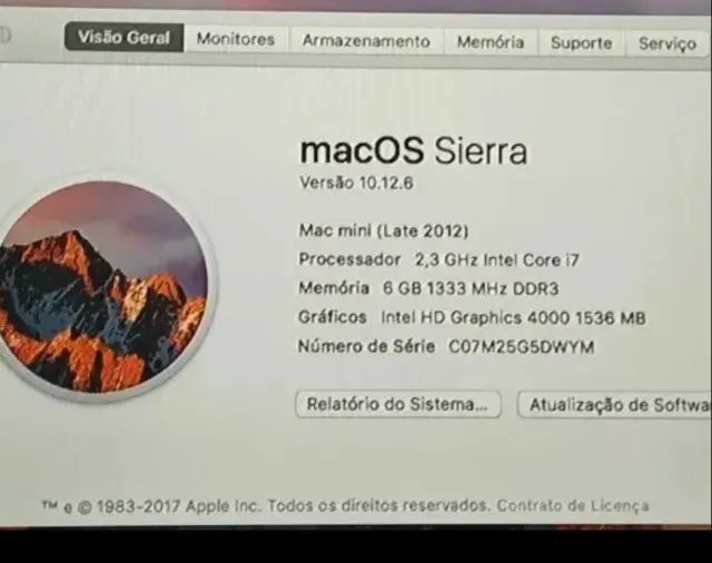  Mac Mini Core i7 (O Clássico Expansível) + Teclado e Mouse Apple Originais - Foto 2