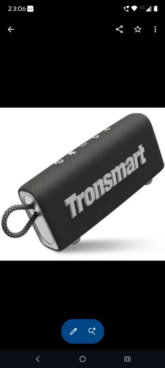 Promoção de Caixa Tronsmart trip 
