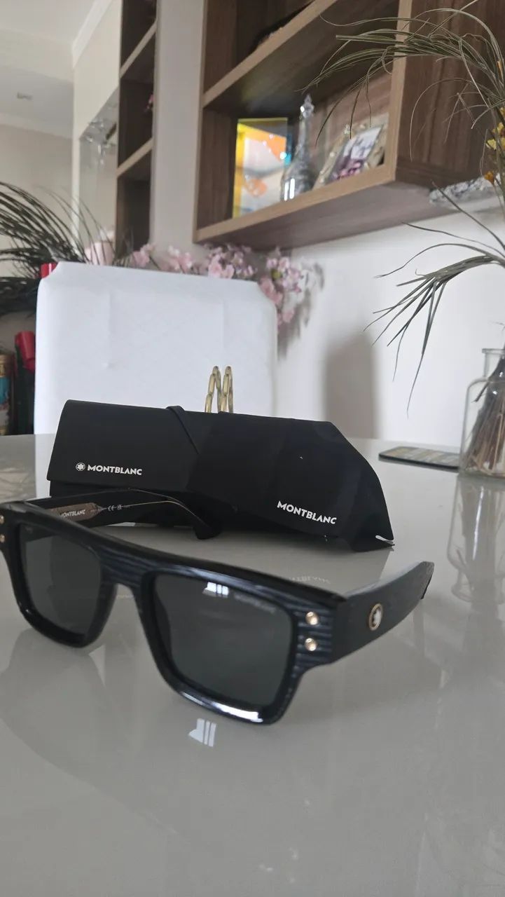 Oculos Montblanc MB131226 retangular  - Foto 2