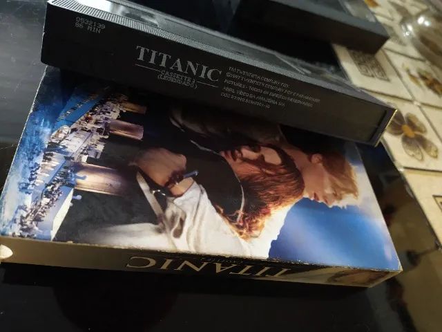 Fita VHS Titanic original