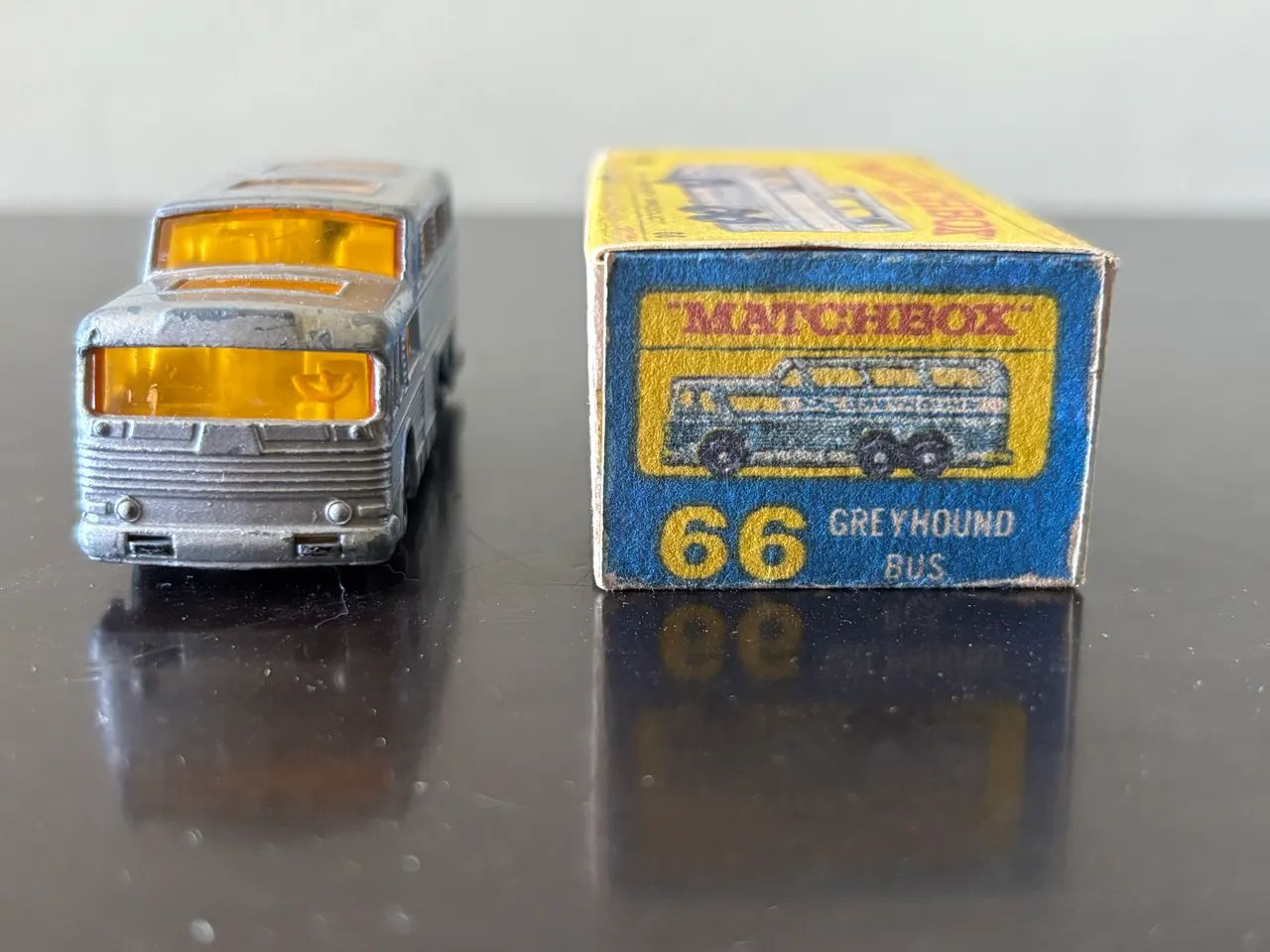 Matchbox -66 GRE Y HOUND BUS - Lesney . - Antiguidades - Botafogo, Rio ...