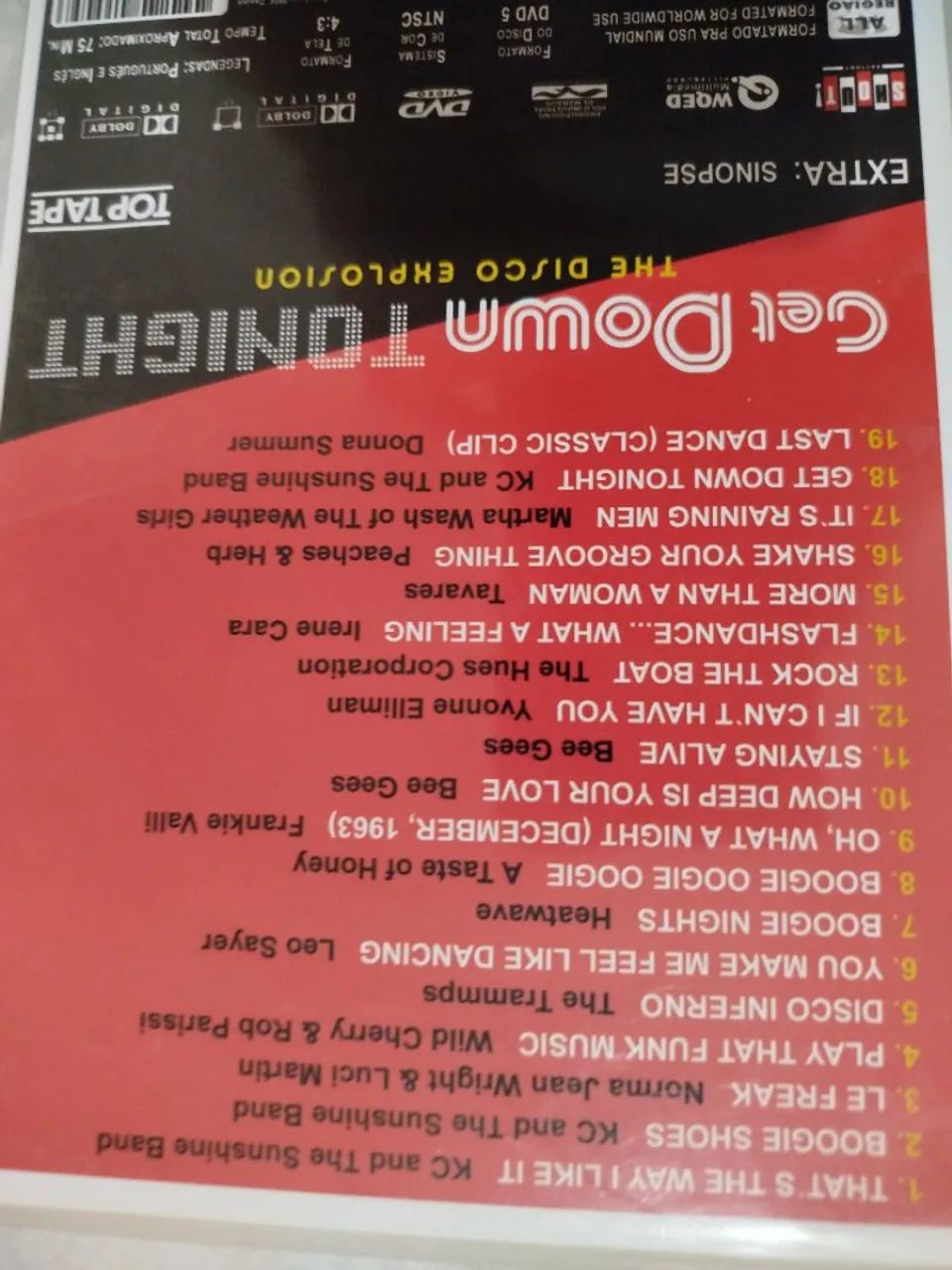 DVD volume 1 e 2 Get DOWN TONIGHT The Disco Explosion - CDs, DVDs