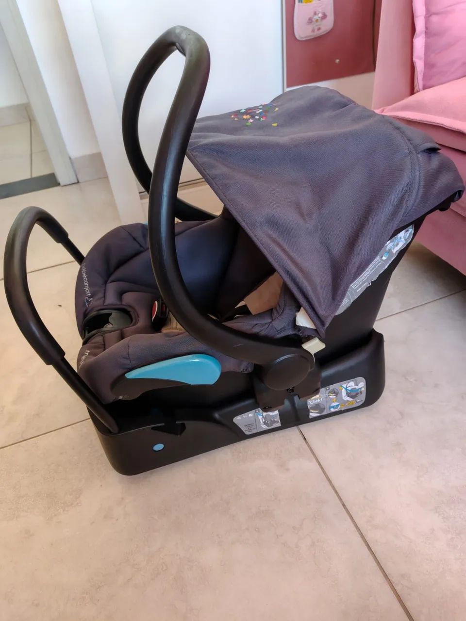 Carrinho bebê Conforto 3 em 1  - Foto 2