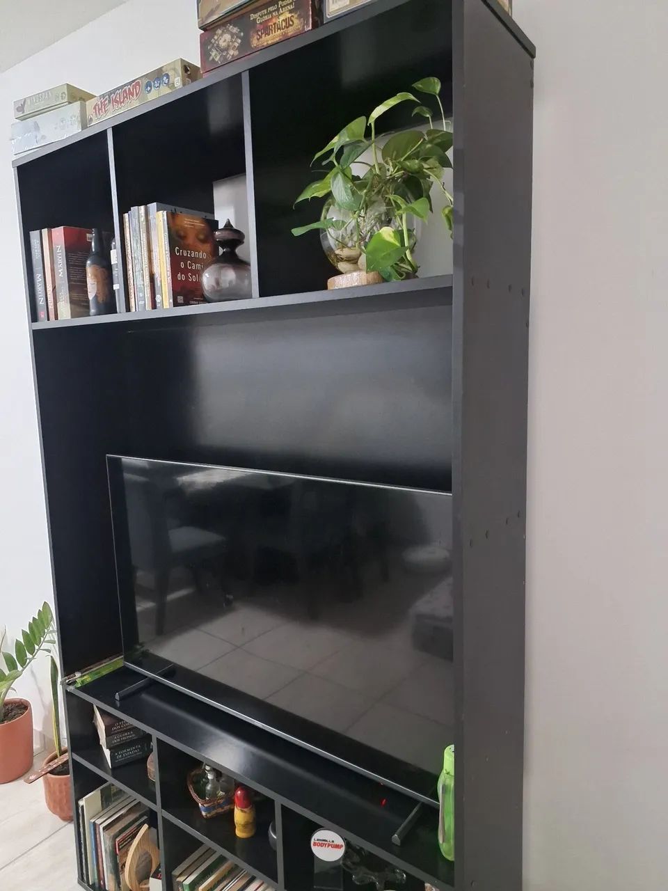 Estante para TV ate 50 polegadas e livros  - Foto 2