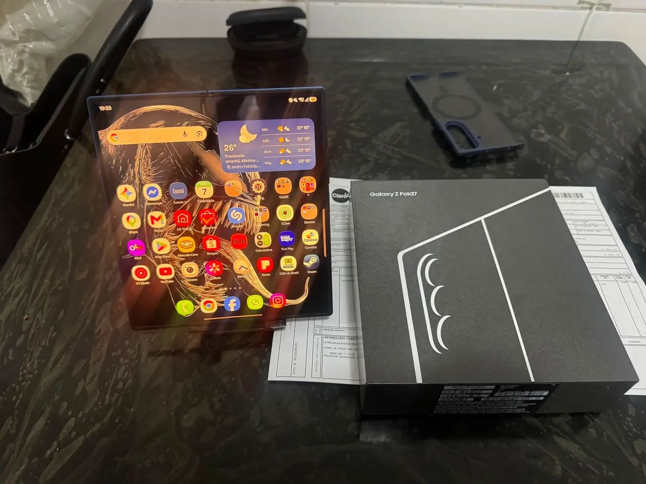 Galaxy fold 7 1tb 16gb de ram