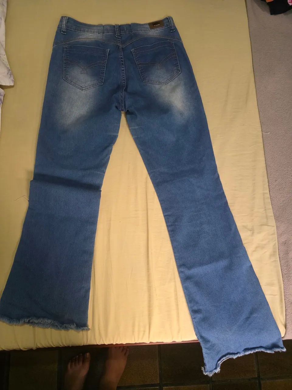 Calça jeans tam 42 - Foto 2