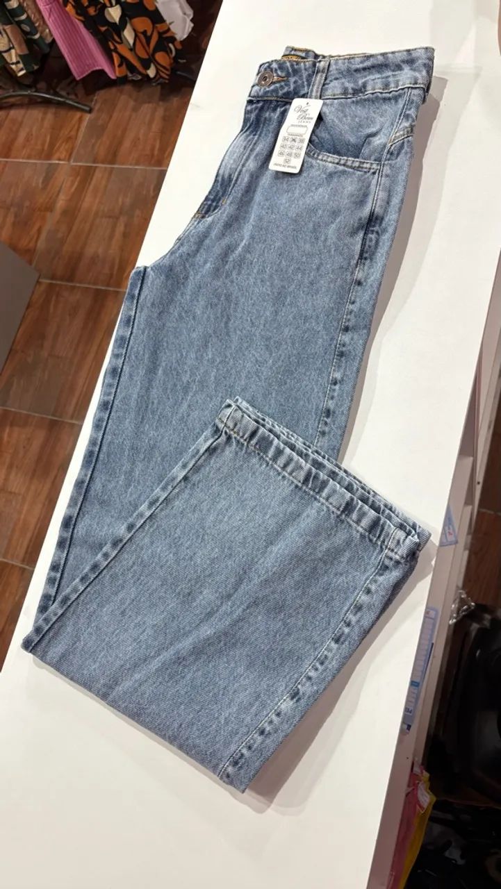 Calça jeans wid leg