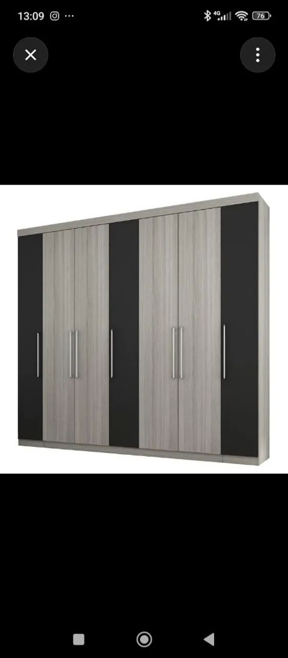 Guarda roupa 7 portas 