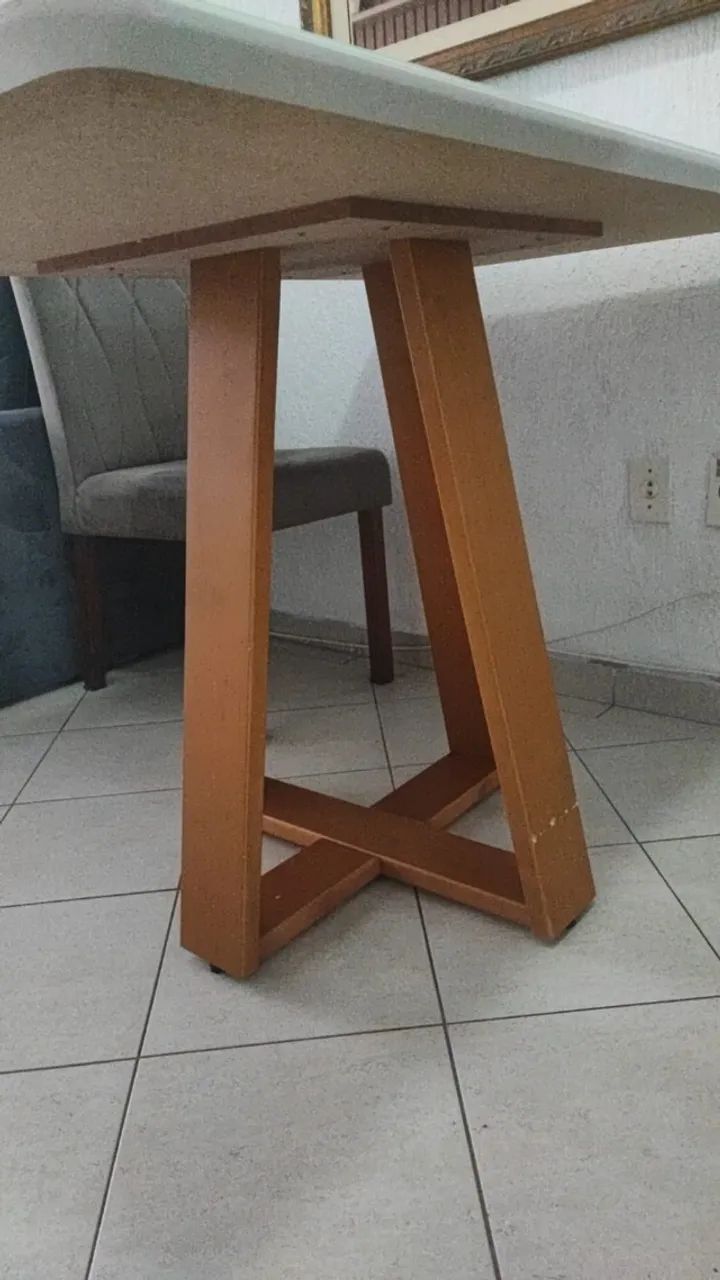 Mesa de Jantar com 4 Cadeiras - Moderna e Elegante! ? - Foto 3