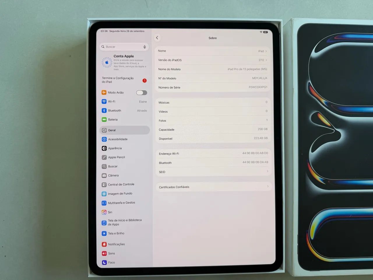 iPad Pro M5 13 polegadas 256gb - Foto 4