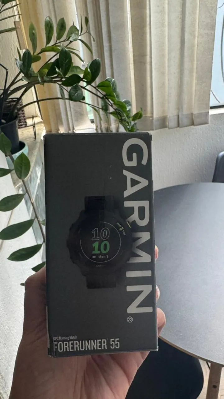 Forerunner Monitor Garmin Forerunner 55 GPS + Monitor Cardíaco 42mm Preto | Bom estado ...