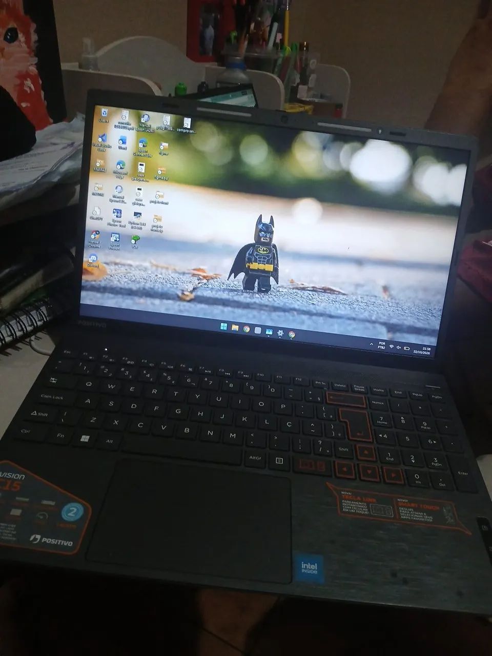  VENDO NOTEBOOK POSITIVO VISION C15 ? R$ 2.000 - Foto 2