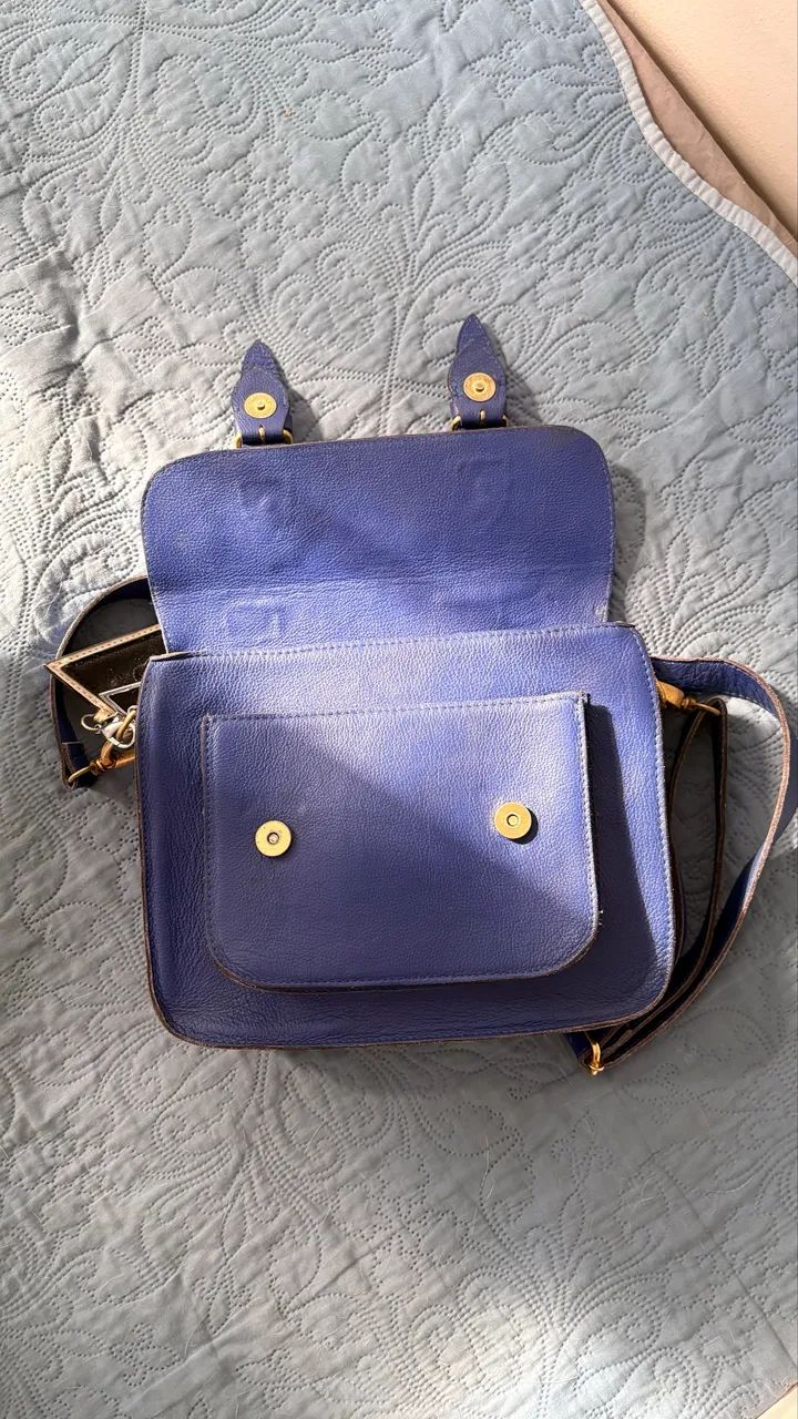Bolsa azul - Feira Hype de Ipanema - Foto 3
