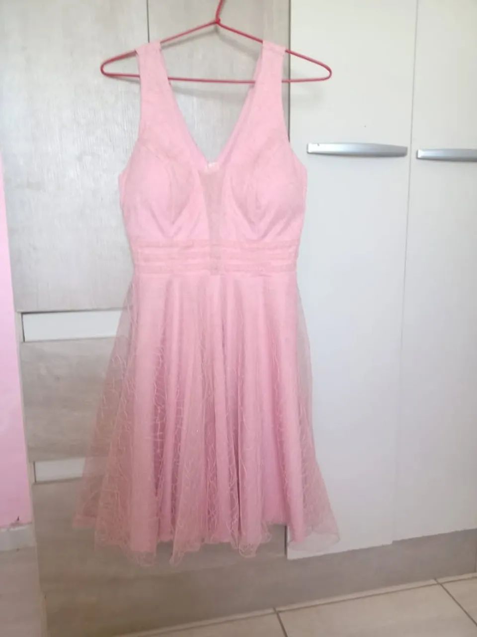 Vestido Rosé Tamanho M
