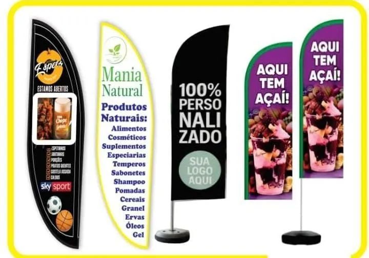 Fly banners e produtos promocionais 