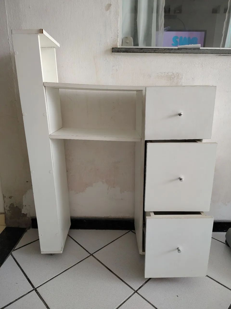 Balcão de salão feminino 