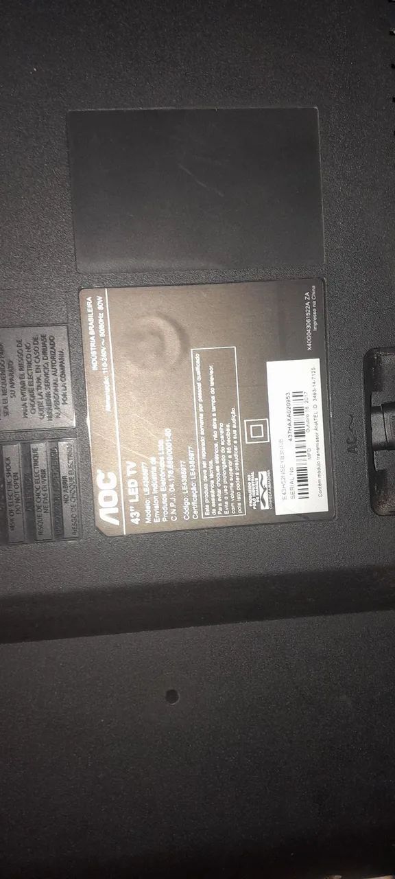 Tv pra retirada de peças  - Foto 3