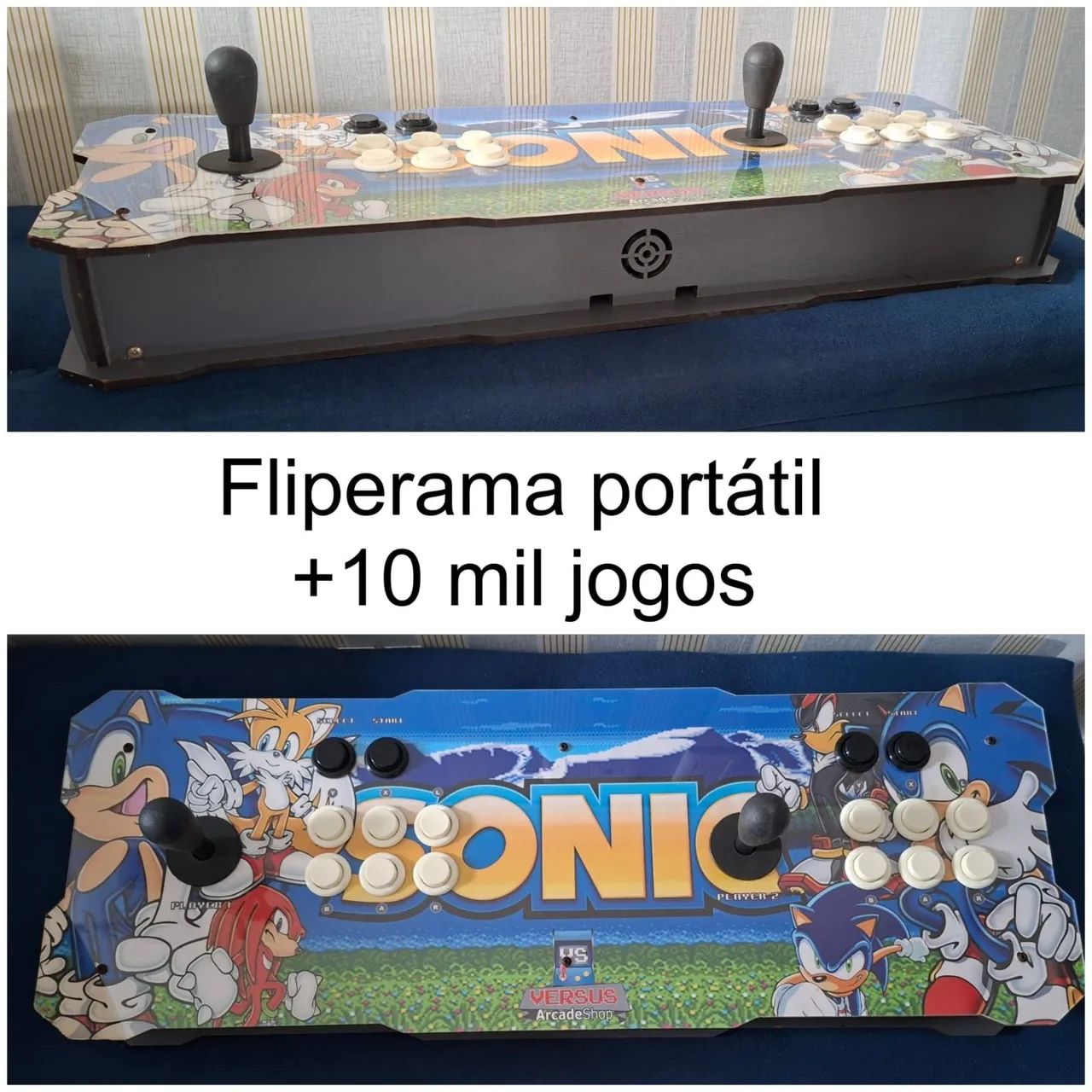 Fliperama pouco usado 