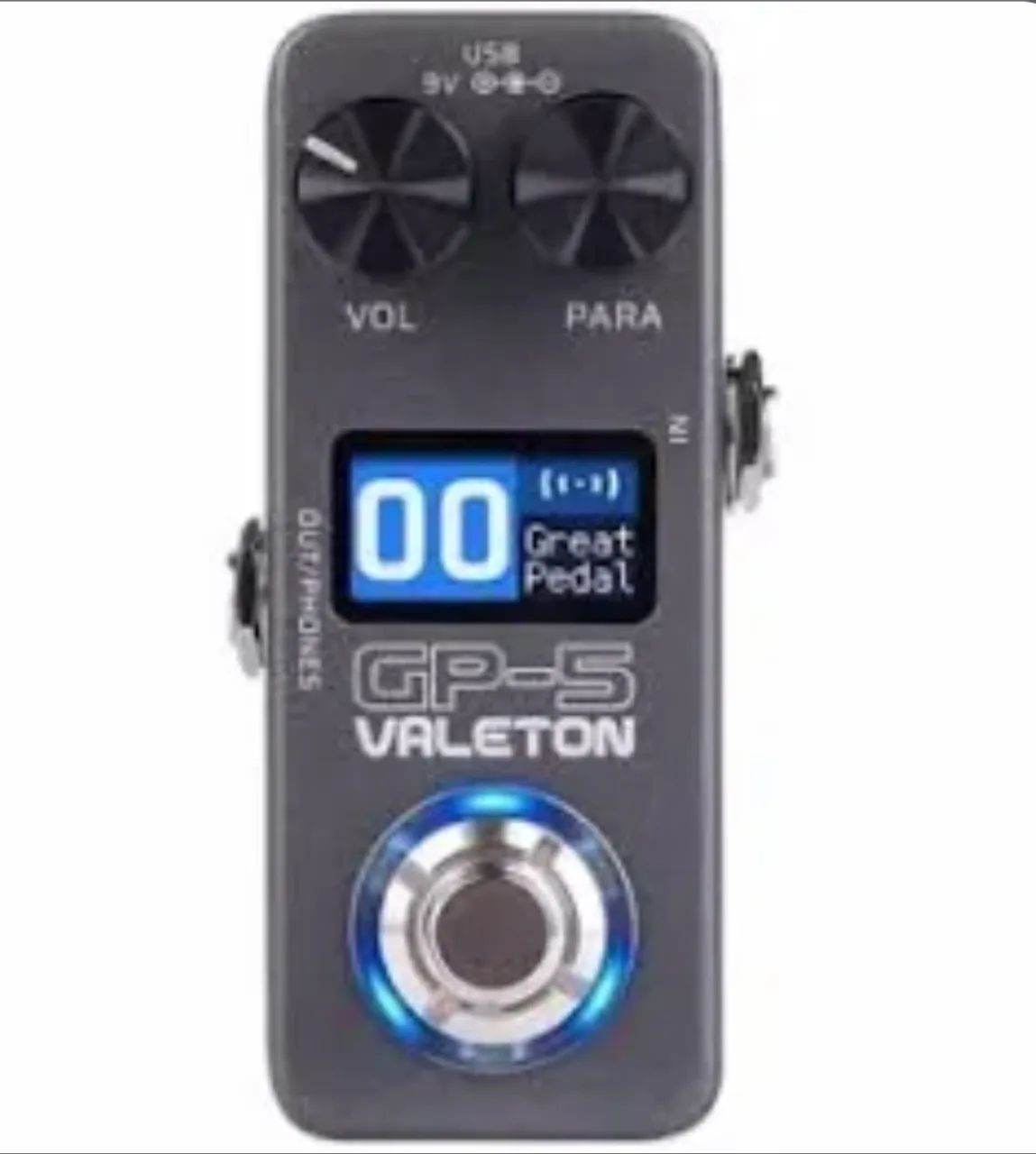 Pedaleira Valeton GP-5 Multi-Efeitos - Completa - Foto 2