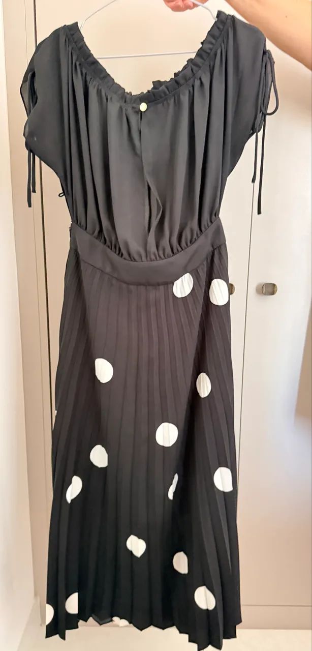 VESTIDO PRETO POÁ LONGO FORMATURA CASAMENTO - Foto 4