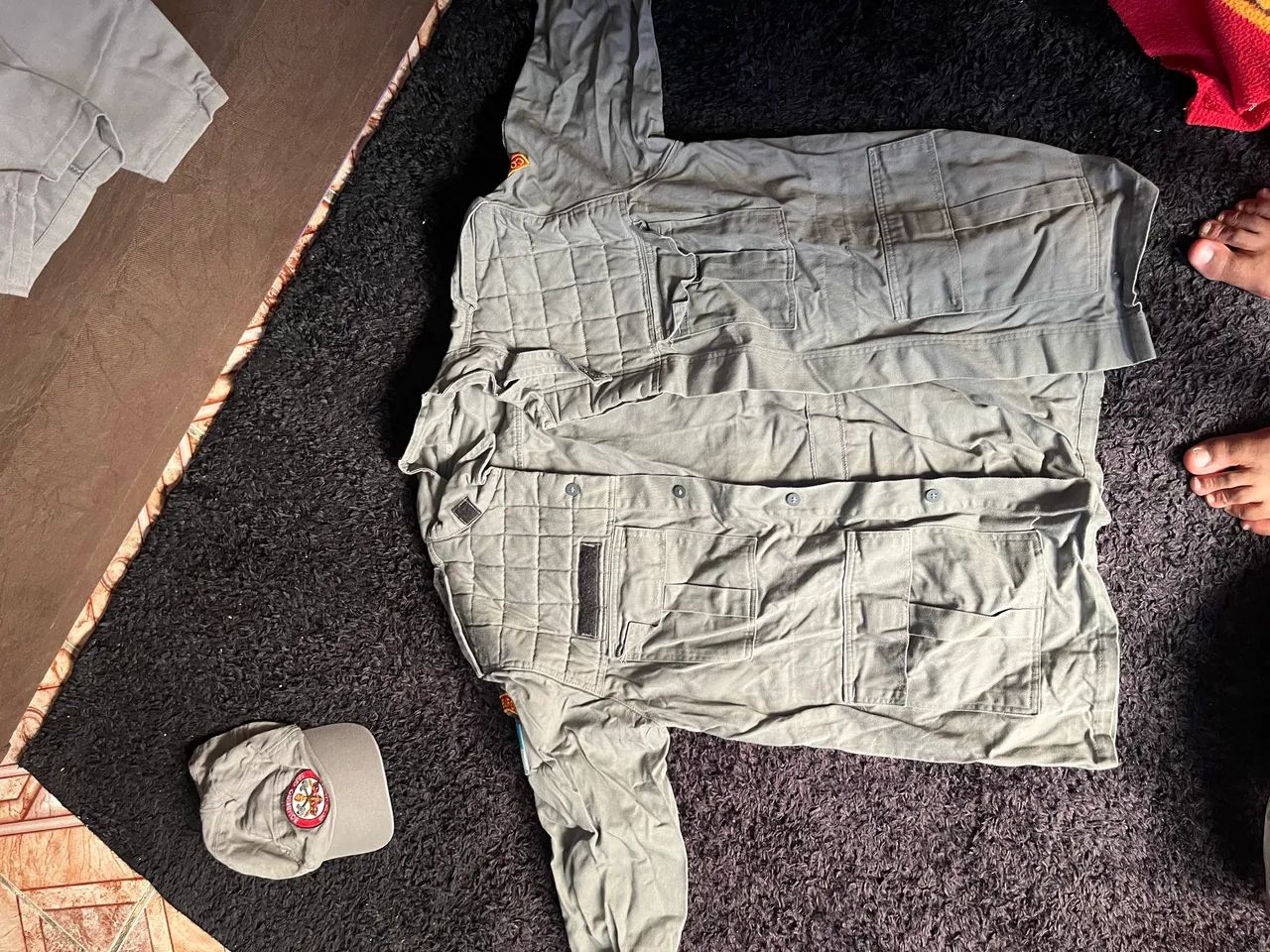 ROUPA DE BOMBEIRO CIVIL COMPLETA - Foto 2