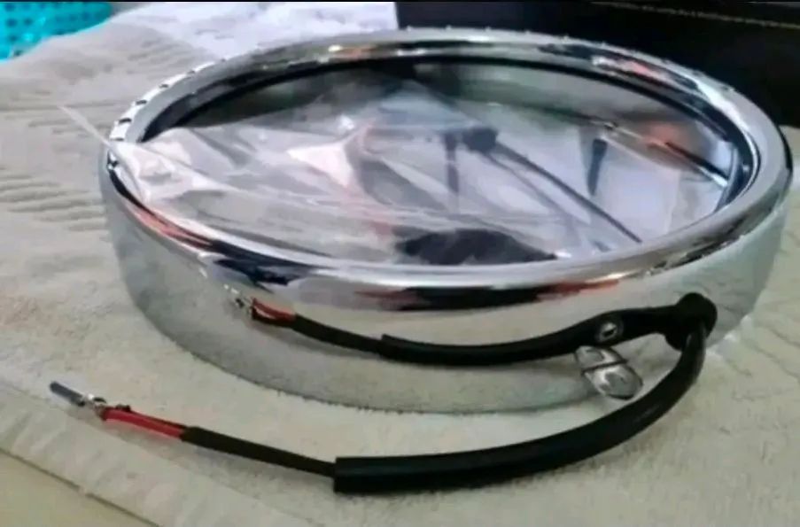 Aro Para Farol De 7  polegadas Com Iluminação De Leds Harley Davidson - Foto 4
