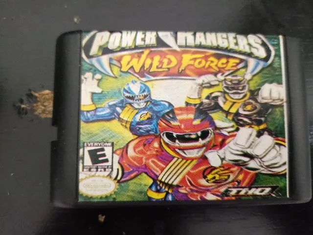 Power Rangers Wild Force Para Megadrive