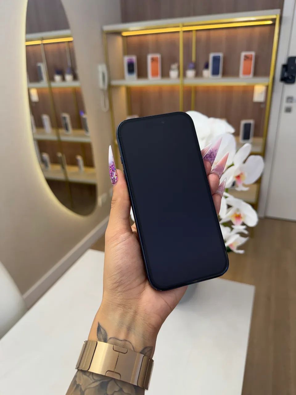 iPhone 17 Pro Titânio Azul Garantia Apple - Foto 5