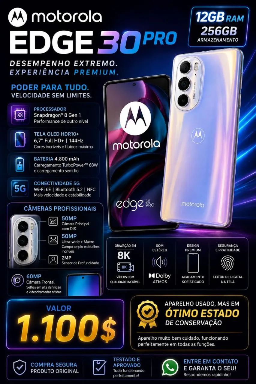 Motorola Edge 30 Pro  - Foto 4