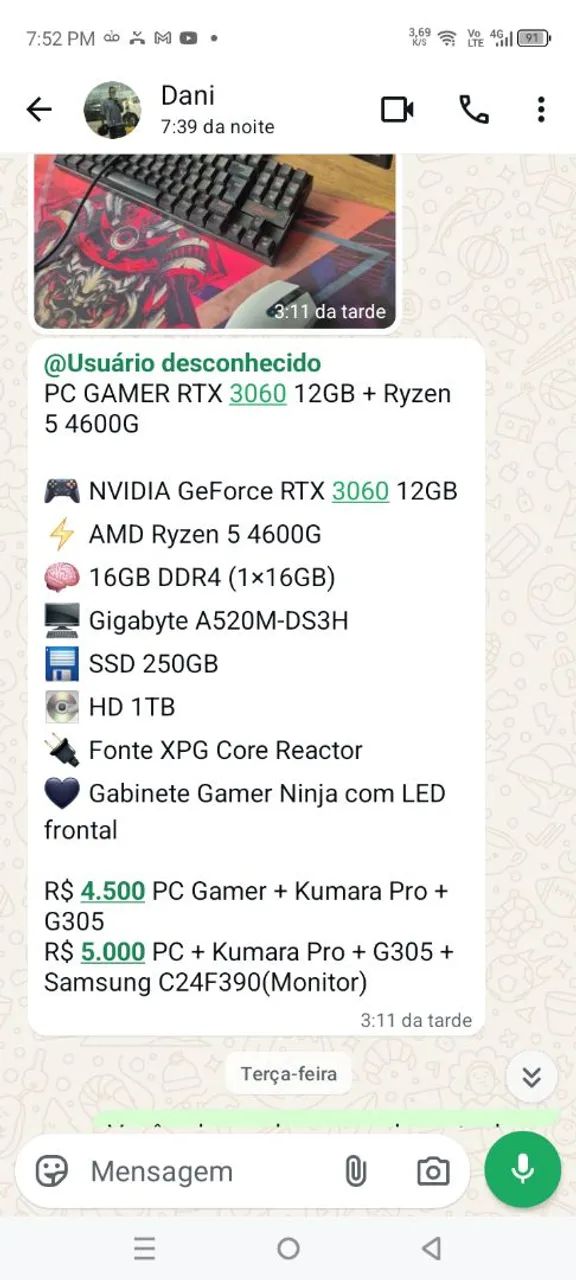 Computador PC gamer top - Foto 3