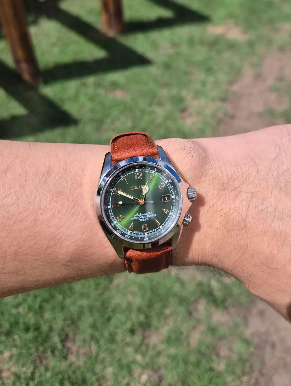 Relógio Seiko Alpinist Sarb017