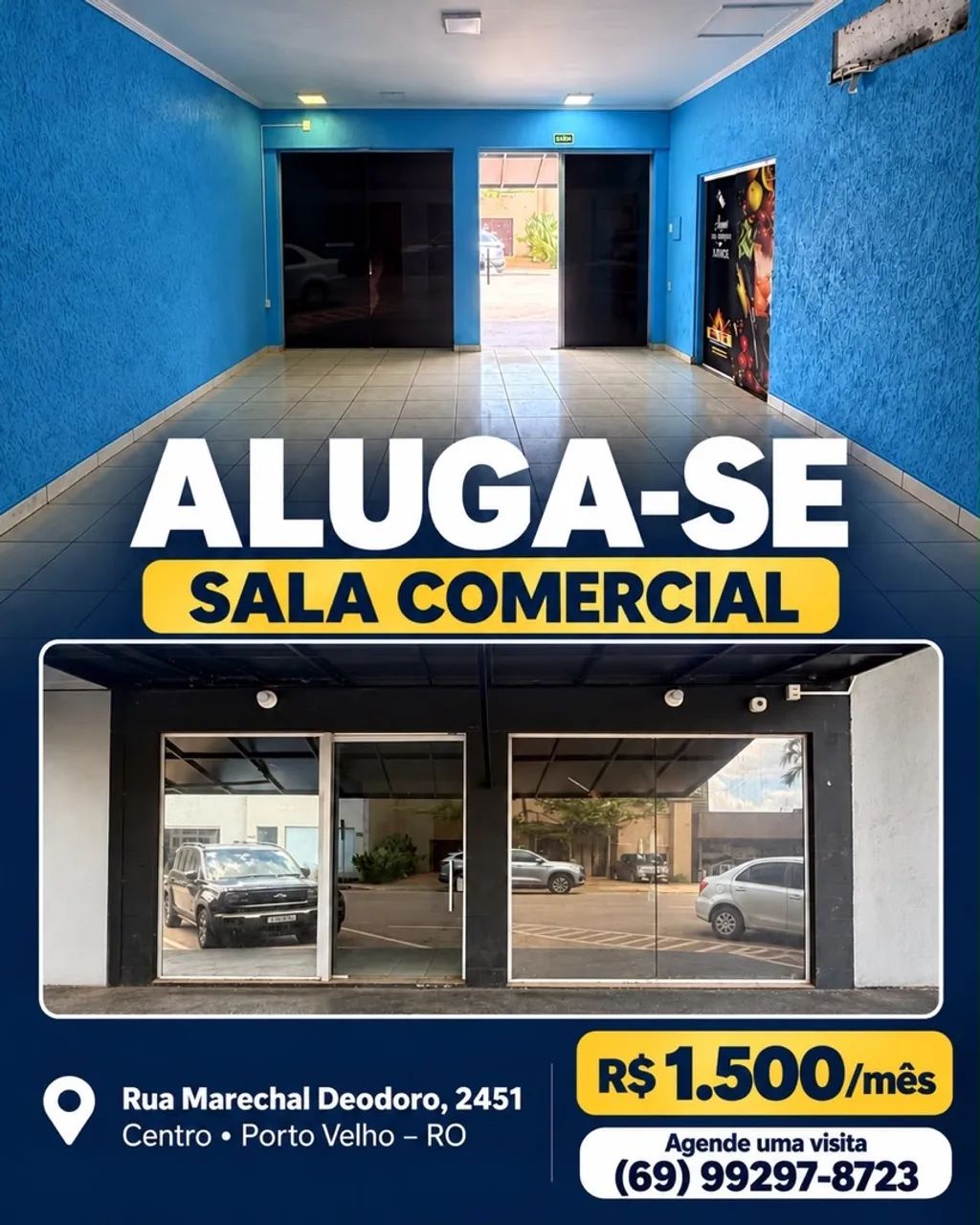 Sala Comercial no Centro